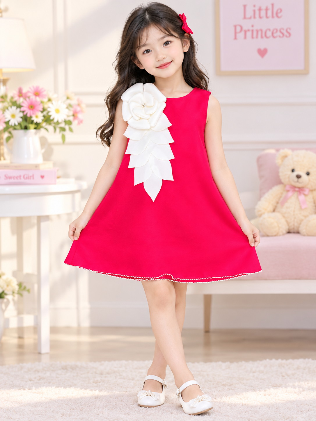 Blossom Petal Princess Dress