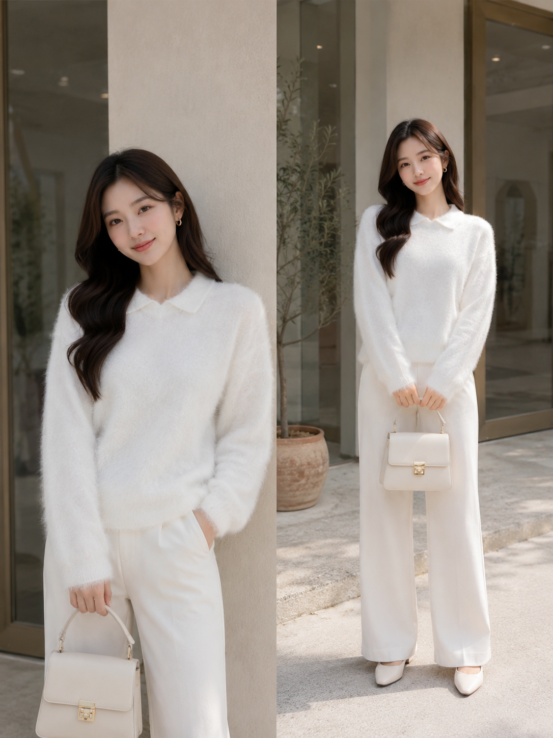 Snow Luxe Fuzzy Knit Top