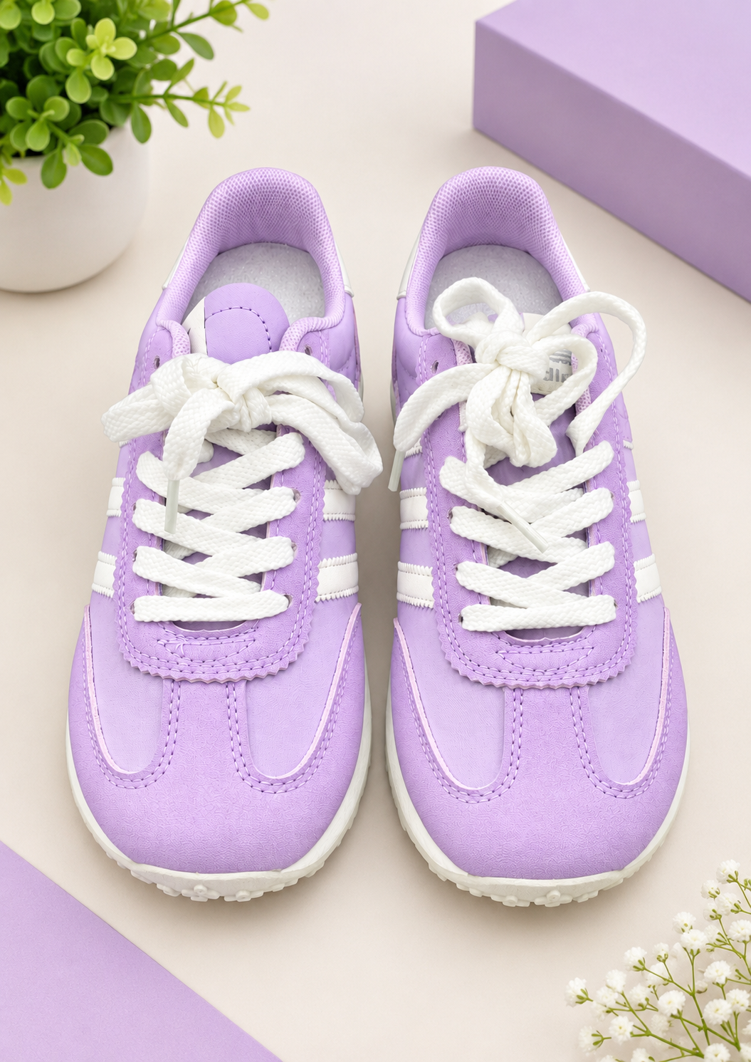 Lavender Everyday Comfort Sneakers