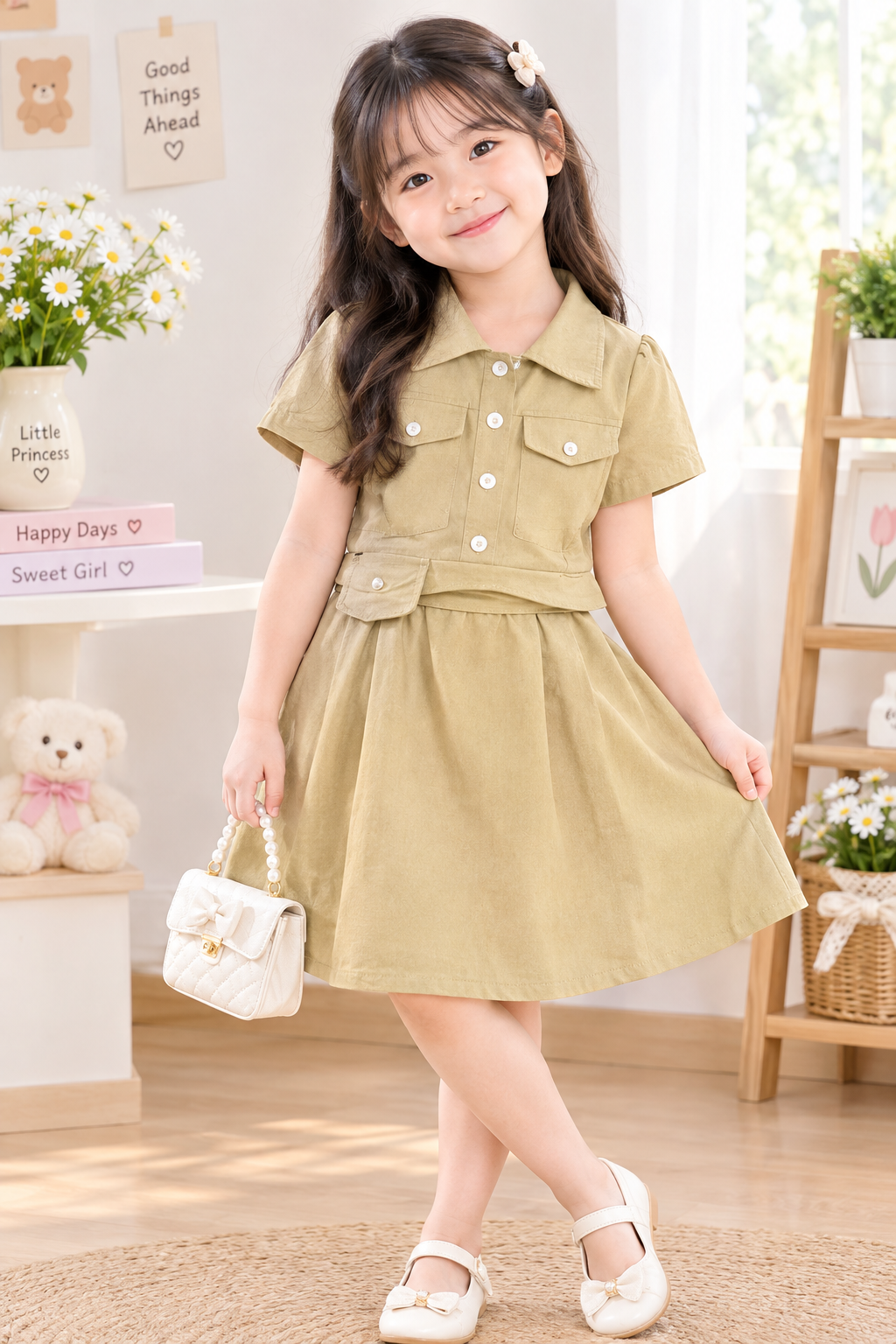 Bella Pocket Flare Dress