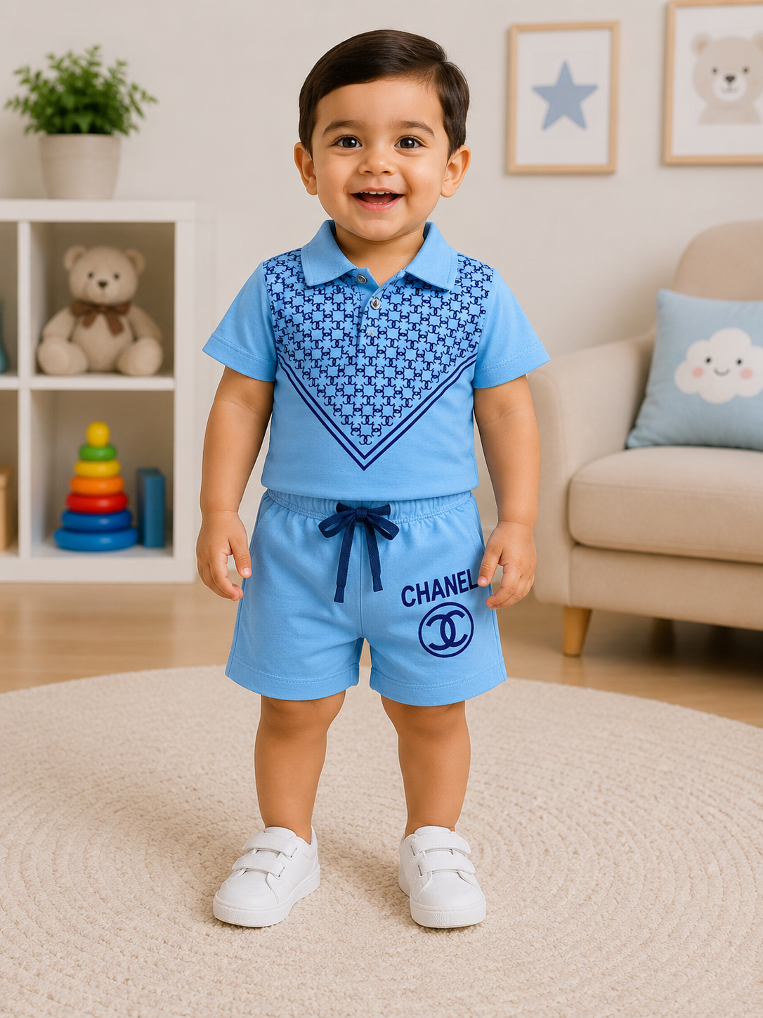 Little Elite Polo Co-ord Set