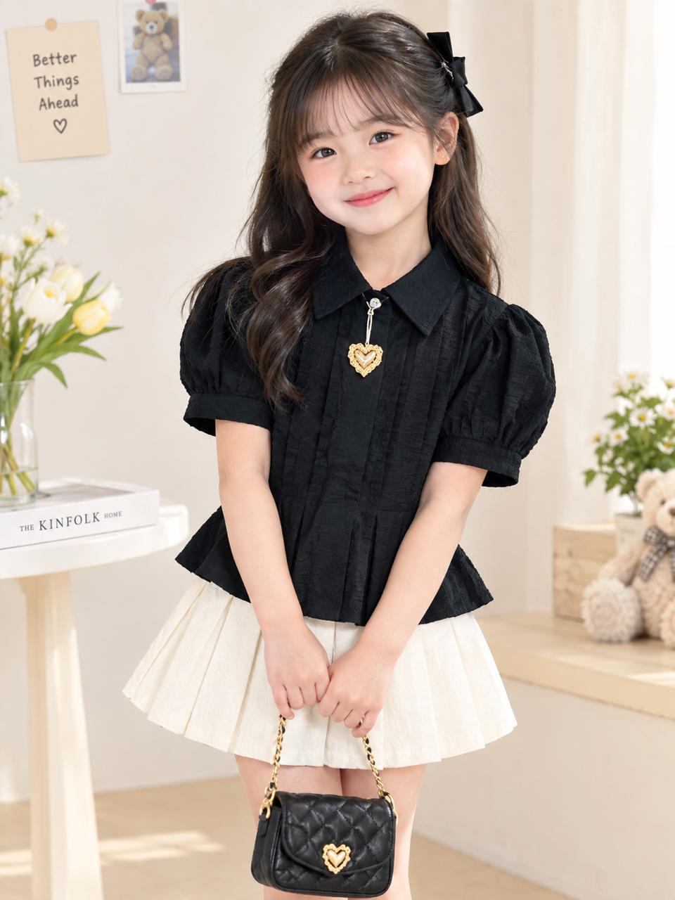 Bella Heart Peplum Top