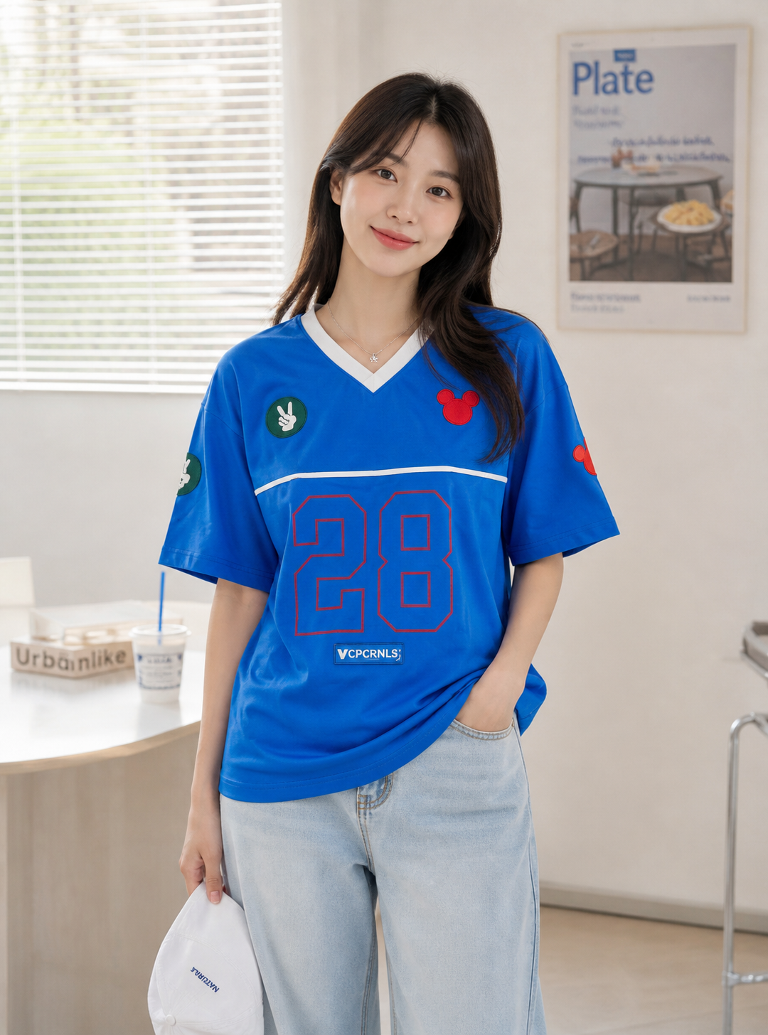 Mickey Number 28 Graphic Jersey