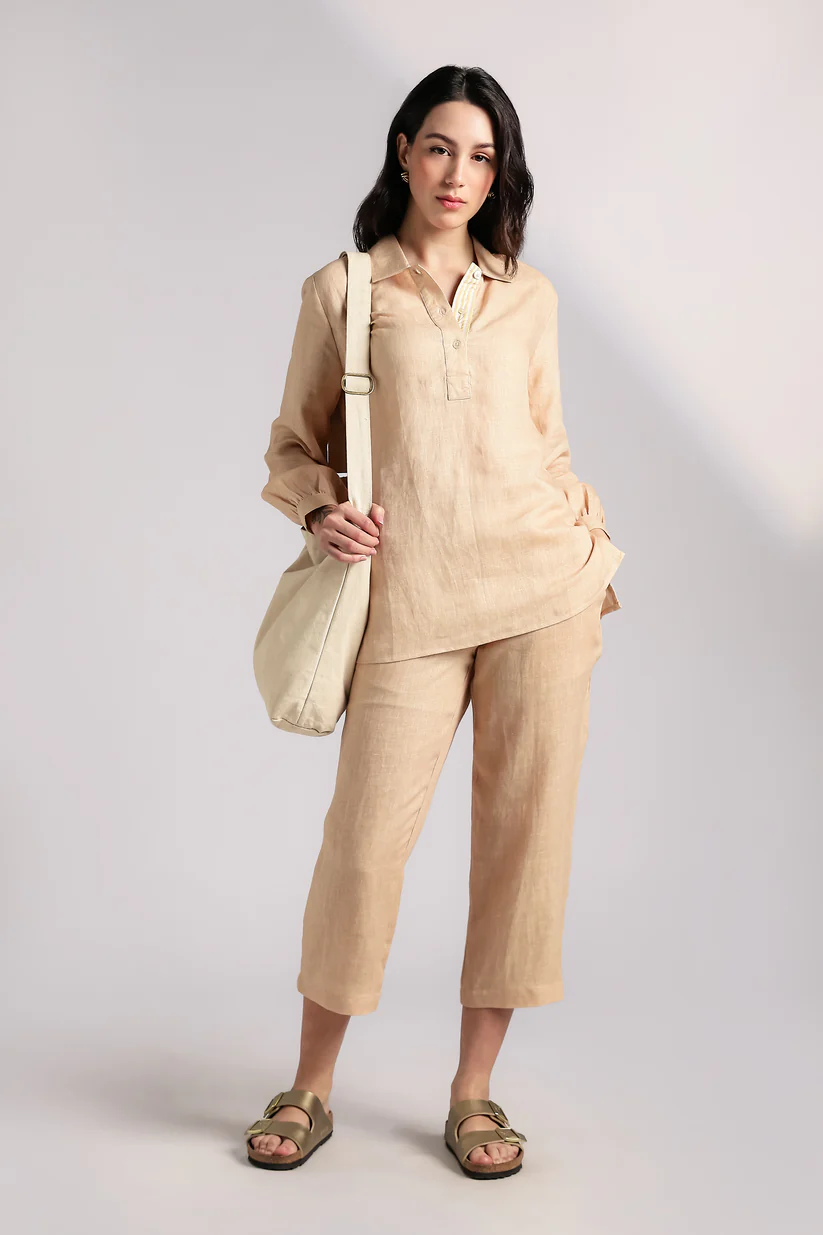 Oatmilk Linen Co-ord Set